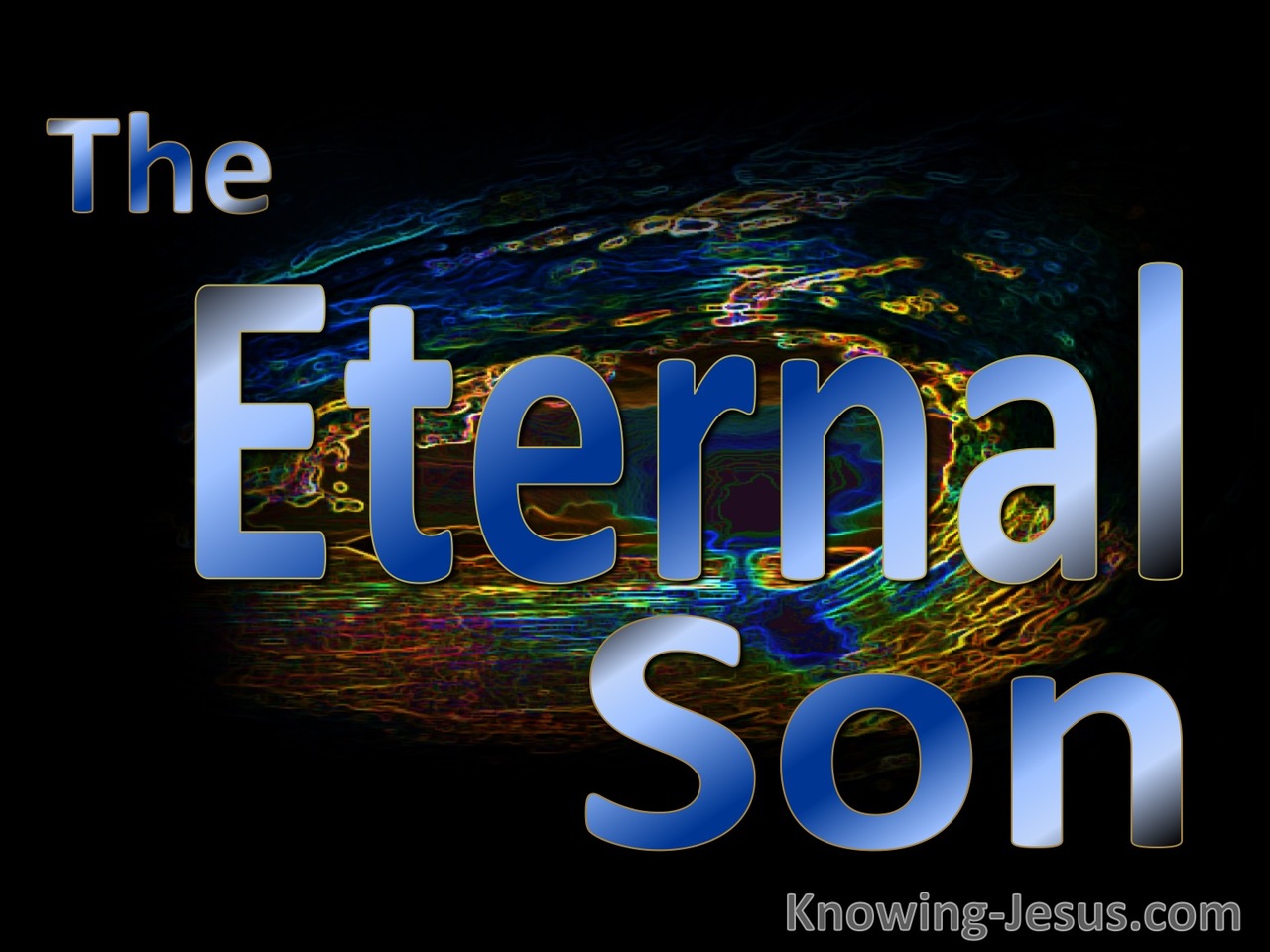 The Eternal Son (devotional)09-09 (blue)